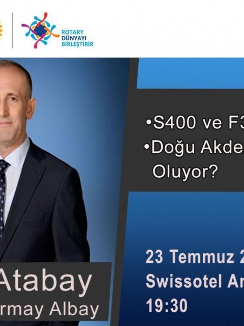S400, F35, Kuzey Irak ve Suriye konusunda araştırmaları olan konuğumuz Sayın Ünal Atabay (E.Kurmay Albay)