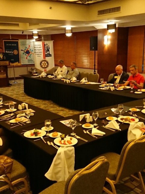 Ankara Kızılay Rotary Kulübü 23 Temmuz Toplantısını Konuşmacı Konuğunun Katılımı ile Tamamladı.