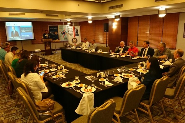 Ankara Kızılay Rotary Kulübü 23 Temmuz Toplantısını Konuşmacı Konuğunun Katılımı ile Tamamladı.