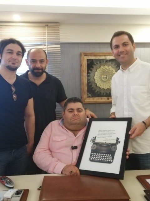 24 Temmuz Gazeteciler ve Basın Bayramı dolayısı ile Ünye İlçesi yerel basın mensuplarının ziyaret edilmesi