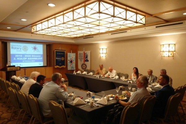 Ankara Kızılay Rotary Kulübü 2. Kulüp Asamblesini Gerçekleştirdi.