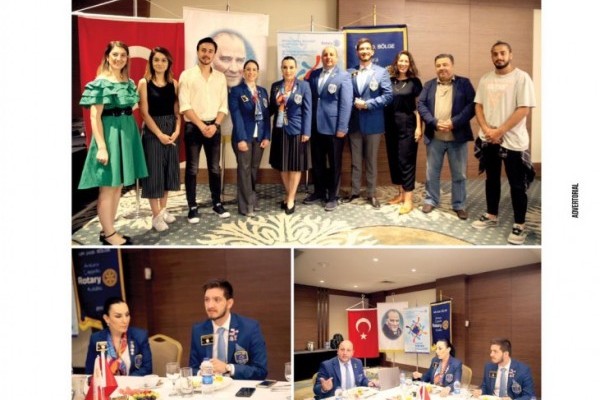 Press meeting of Rotary Club of Ankara Çayyolu is published in BOM Magazine