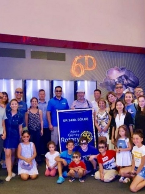 Güney Rotary Eş çocuklarımızla, interactlarımız ve rotaractlarımız ile keyifli sinema akşamı yaşadık