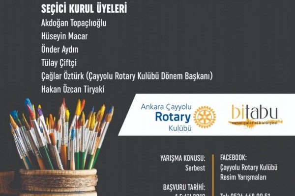 Ankara Çayyolu Rotary Kulübü Resim Yarışması