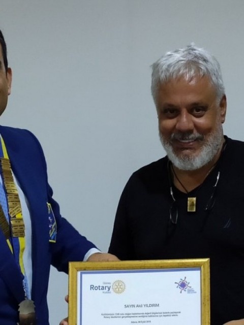 Güney Rotary Konuşmacımız Akil Yıldırım