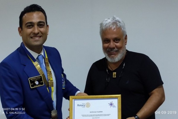 Güney Rotary Konuşmacımız Akil Yıldırım