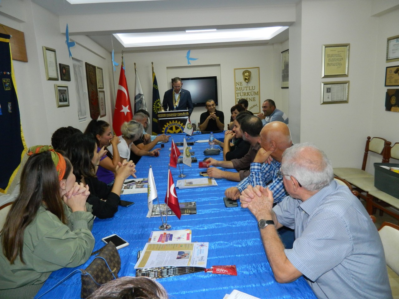 ORDU ROTARY KULÜBÜ DÖNEMİN 11. TOPLANTISINI GERÇEKLEŞTİRDİ.