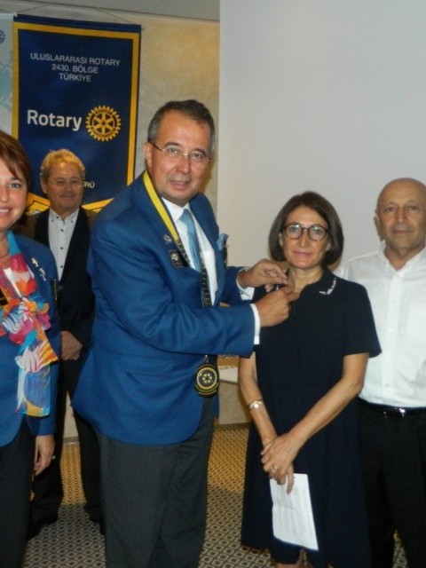 ASPENDOS ROTARY KULÜBÜ GUVERNÖR ZİYARETİ VE ÜYE KABUL TÖRENİ