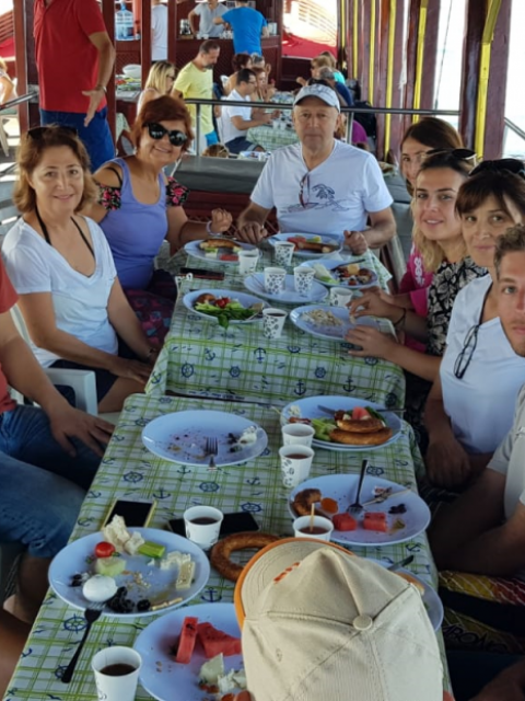 ASPENDOS ROTARY KULÜBÜ GELENEKSEL TEKNE GEZİSİ