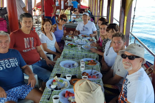 ASPENDOS ROTARY KULÜBÜ GELENEKSEL TEKNE GEZİSİ