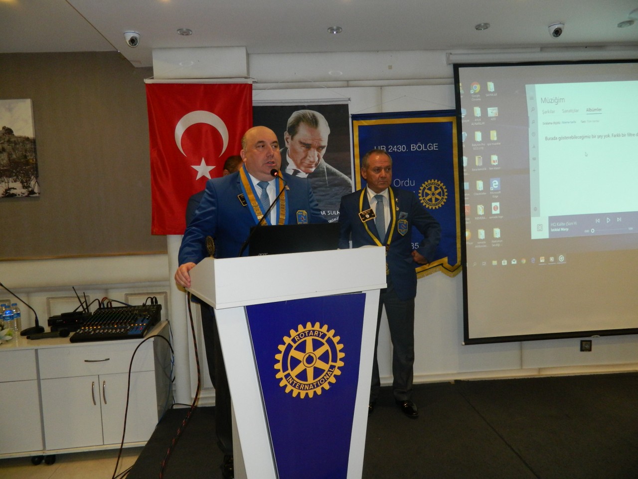 Giresun Rotary ve Ordu Rotary Kulübü 29 Ekim Cumhuriyet Bayramı Balosu Düzenledi.