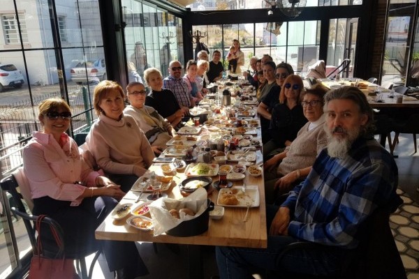 Anıttepe Rotary Kulübü olarak kulüp üyelerimizle haftasonu kahvaltısında bir aradaydık