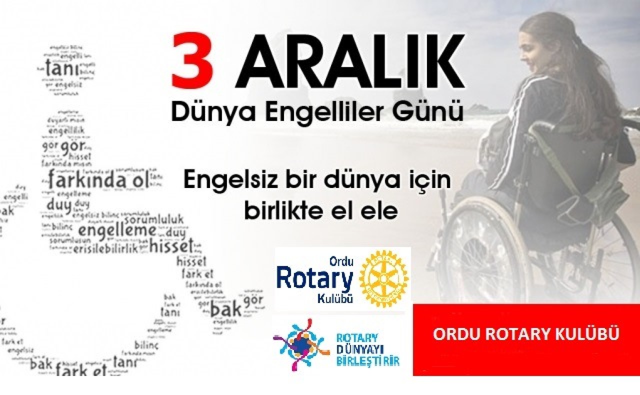 03 ARALIK DÜNYA ENGELLİLER GÜNÜ