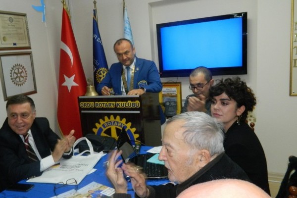 Ordu Rotary Kulübü 1769. Toplantısını gerçekleştirdi.