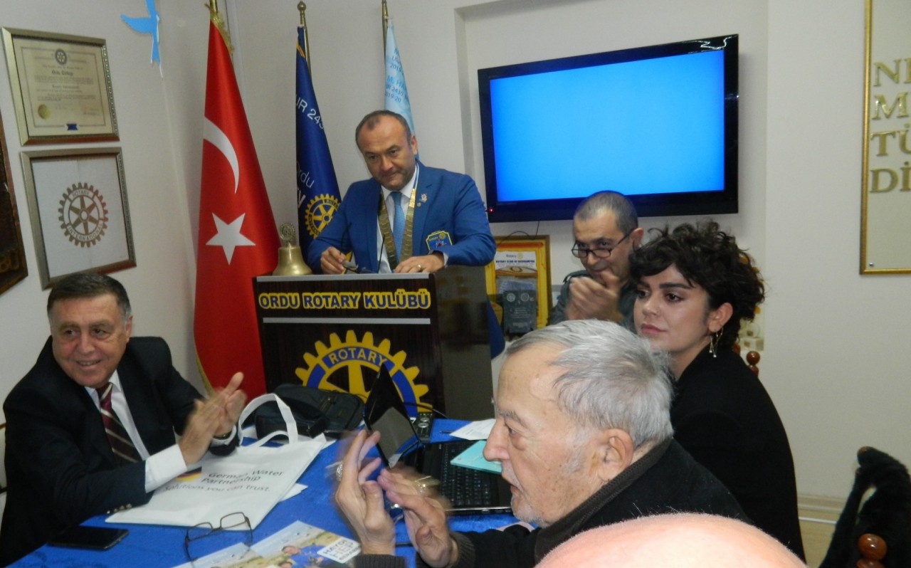 Ordu Rotary Kulübü 1769. Toplantısını gerçekleştirdi.