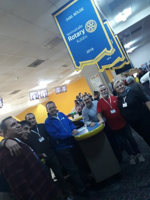 GELENEKSEL 10. BERDAN AKALIN BOWLİNG TURNUVASINA YENİMAHALLE ROTARY KULÜP OLARAK KATILIM SAĞLADIK.