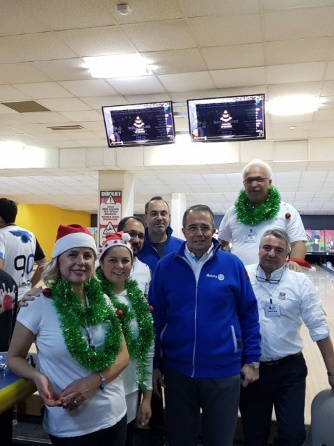 Anıttepe Rotary Kulübü olarak Geleneksel 10. Berdan Akalın Bowling turnuvasına katıldık 