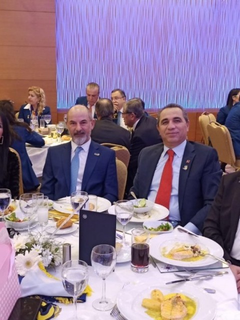 10.12.2019 tarihinde, UR Başkanı Mark Daniel Maloney ve eşi Gay'inde katıldığı İntercity toplantısına  Yenimahalle Rotary Kulübü olarak katılım sağladık.