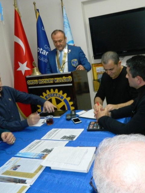 ORDU ROTARY KULÜBÜ 1770.TOPLANTISINI YAPTI.