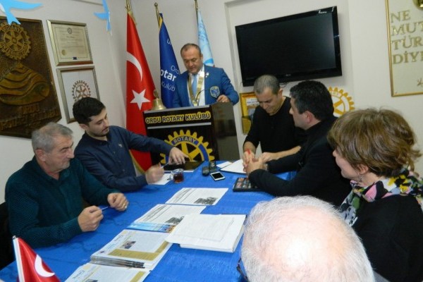 ORDU ROTARY KULÜBÜ 1770.TOPLANTISINI YAPTI.