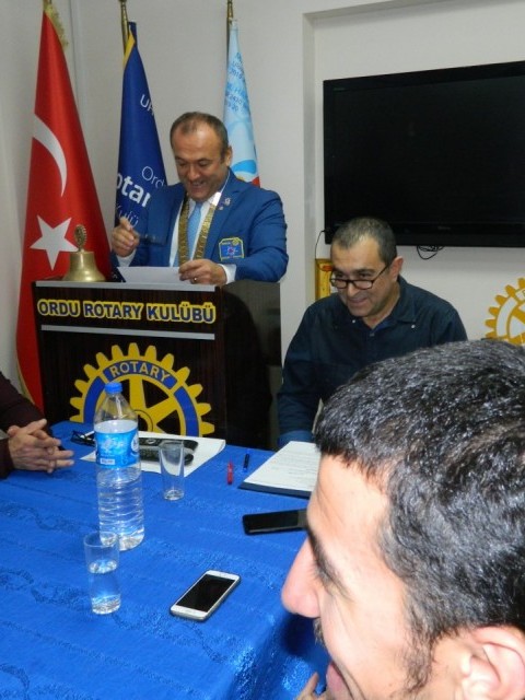 Ordu Rotary Kulübü 1771. Toplantısını yaptı.