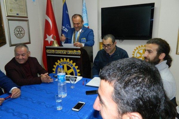 Ordu Rotary Kulübü 1771. Toplantısını yaptı.