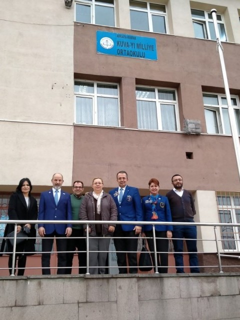 30.12.2019 Tarihinde Kuva-yı Milliye Orta okulunda Öğrenim gören yavrularımız için oradaydık...
