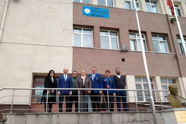 30.12.2019 Tarihinde Kuva-yı Milliye Orta okulunda Öğrenim gören yavrularımız için oradaydık...