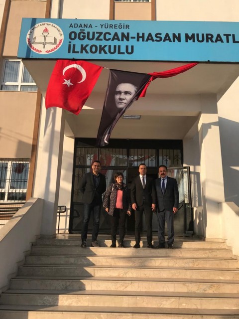 Güney Rotary Oğuzcan Hasan Muratlı İlkokulu Öğrencilerine Okul Forması Yardımında Bulundu.