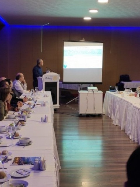 Güney Rotary Konuşmacımız  Av. Ender Kunt idi.