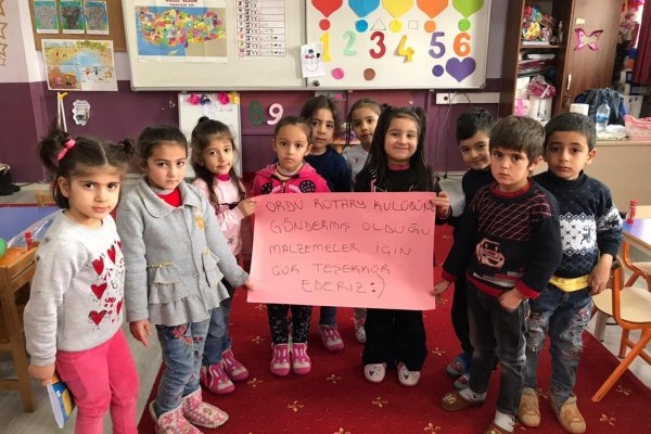 ORDU ROTARY KULÜBÜNDEN EĞİTİME DESTEK.