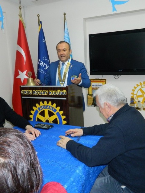 ORDU ROTARY KULÜBÜ 1773. TOPLANTISINI GERÇEKLEŞTİRDİ.