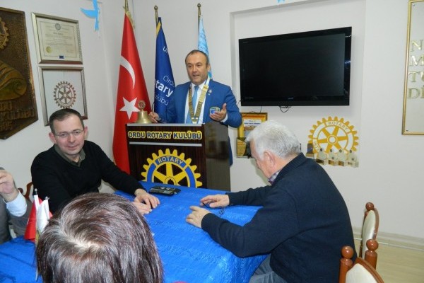 ORDU ROTARY KULÜBÜ 1773. TOPLANTISINI GERÇEKLEŞTİRDİ.