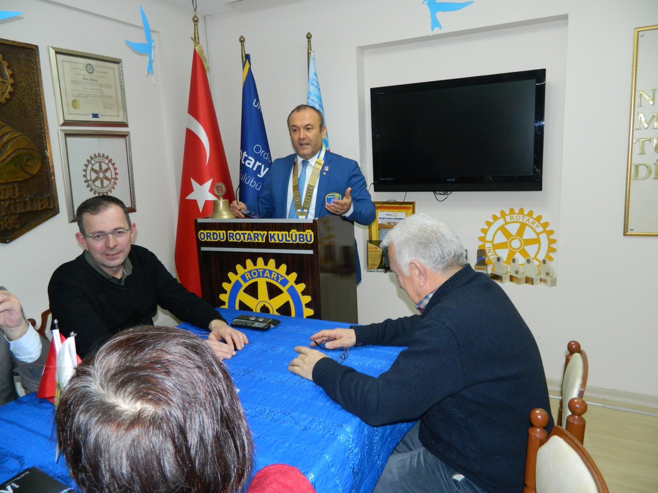 ORDU ROTARY KULÜBÜ 1773. TOPLANTISINI GERÇEKLEŞTİRDİ.