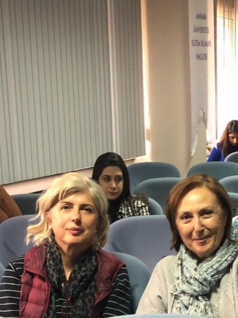 Sn. Berna Cordan Anıttepe Rotary Kulübü TLG Projesi kapsamında Ankara Üniversitesi Eğitim Fakültesi öğrencilerine 'Doğru, Güzel ve Etkili Konuşma" ile ilgili gençlere bir konuşma yaptı.