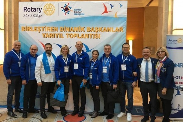 Güney Rotary Dinamik Başkanlar Yarıyıl Toplantısında