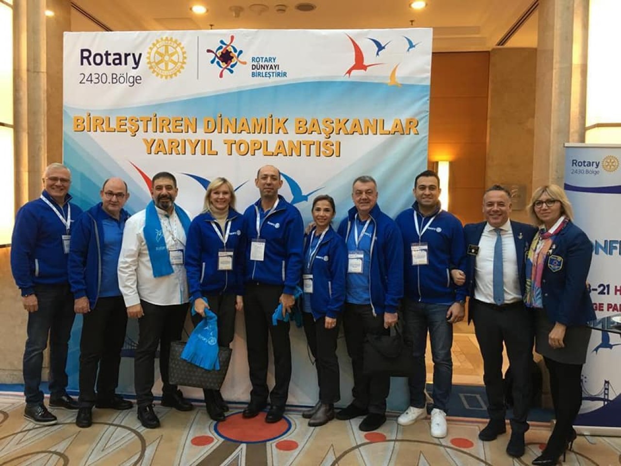 Güney Rotary Dinamik Başkanlar Yarıyıl Toplantısında