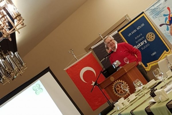 Anıttepe Rotary Kulübü 20 Aralıktaki toplantımızda Prof. Dr. Cemal Taluğ Tarım ve Gıda Etiği hakkında güzel bilgiler edindik