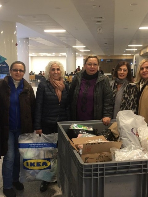 12.02.2020 Tarihinde Kulübümüz Rotaryen eşleri  tarafından düzenlenen "İlmek İlmek Mutluluk" projemiz kapsamında, Ankara Şehir Hastanesi Çocuk Onkoloji ve Hematoloji Bölümündeydik.