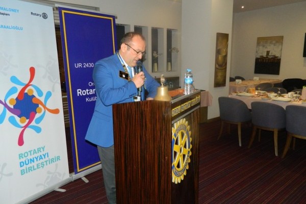 ORDU ROTARY KULÜBÜ MESLEK HİZMET ÖDÜLÜ VERDİ