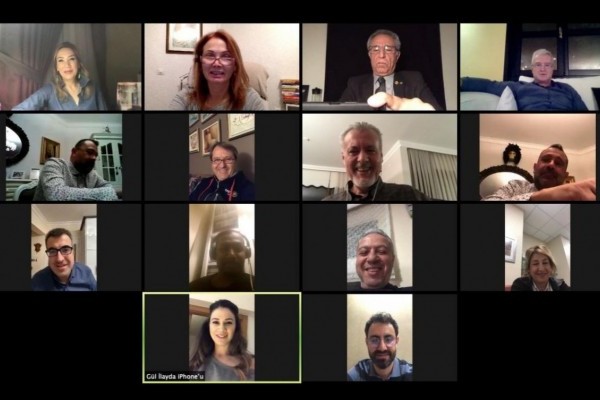 Koru Rotary  Kulübü   23 Martta 34. toplantımızı zoom  üzerinden  gerçekleştirdik