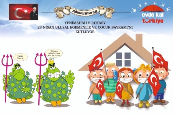 23 NİSAN ULUSAL EGEMENLİK VE ÇOCUK BAYRAMIMIZIN 100. YILI KUTLU OLSUN