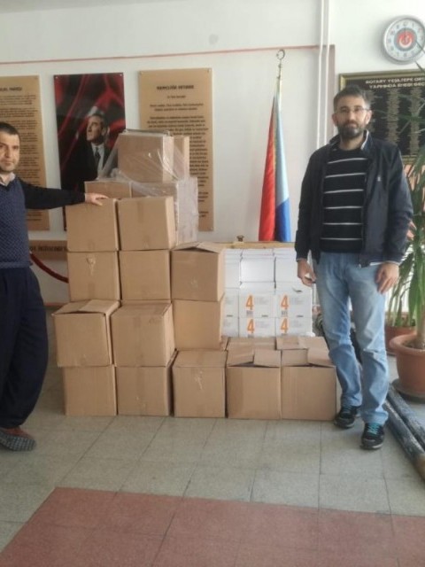 Koru Rotary  kulübü olarak  140  adet  ramazan kolisini, Rotary Yeşiltepe  Ortaokulunun  ihtiyaç sahibi velilerine  ulaştırdık
