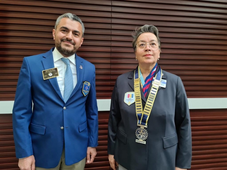 Başkent Rotary Kulübü Başkanlık devir teslimi gerçekleşti. 