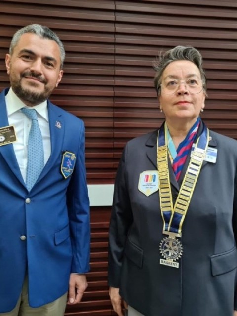 Başkent Rotary Kulübü Başkanlık devir teslimi gerçekleşti. 