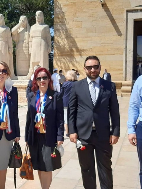 G.O.P RK ANITKABİR ZİYARETİ
