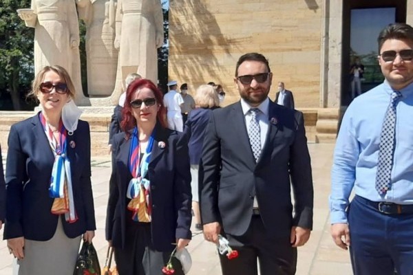 G.O.P RK ANITKABİR ZİYARETİ