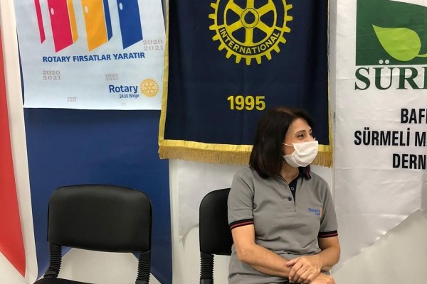 Sam. Karadeniz RK, Sürmeli Köyü RTB kadınlarına eğitim