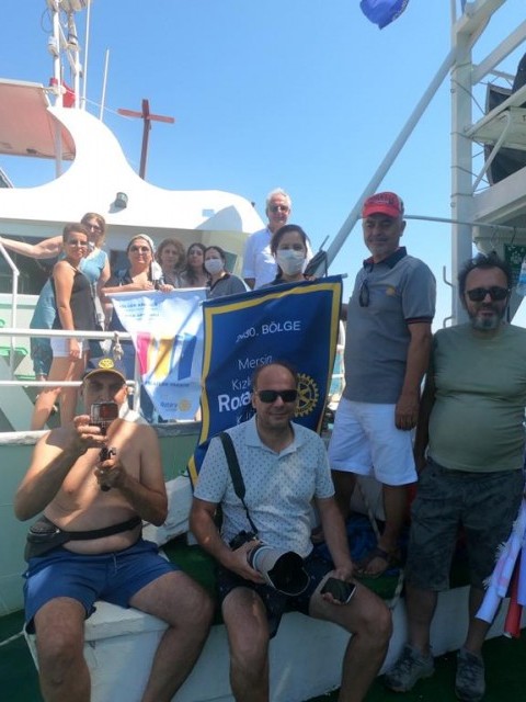 MERSİN KIZKALESİ ROTARY KULÜBÜ DENİZ TEMİZ VE POLIO FARKINDALIĞI SU ALTI DALIŞ ETKİNLİĞİ