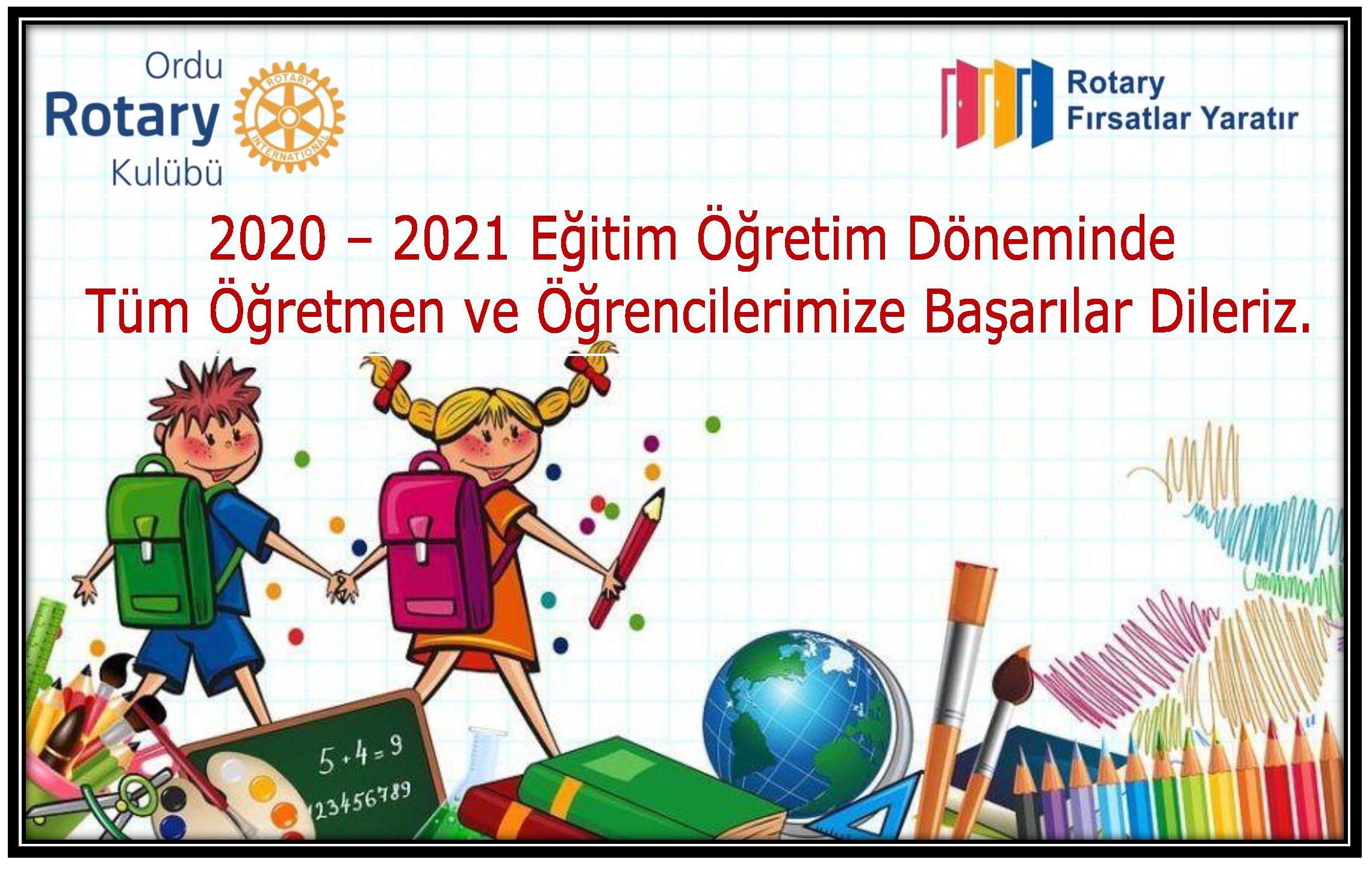 2020-2021 Eğitim ve Öğretim Yılı Başladı.